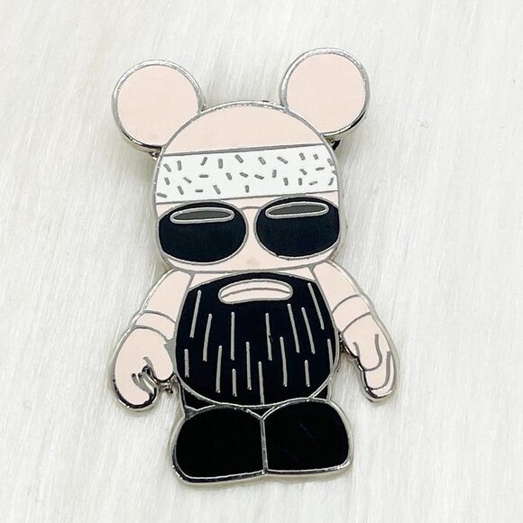 🔮 5/$25 Disney Vinylmation Bearded Biker Pin‎ - Picture 1 of 3